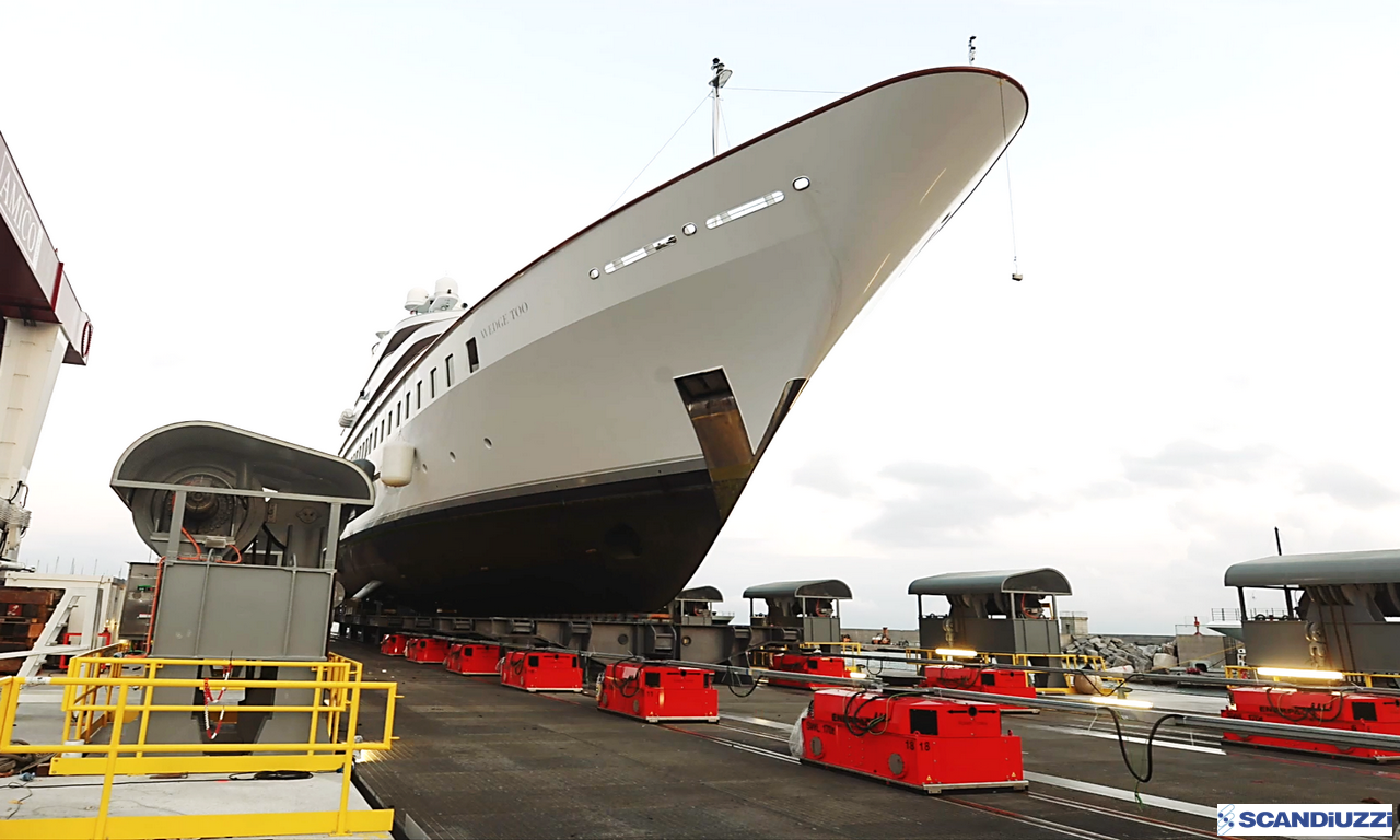 NEW SHIP-LIFT SYSTEM  (Design, Fabrication, Shipping & Erection by SCANDIUZZI)